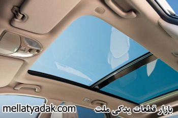 شیشه سانروف سانتافه