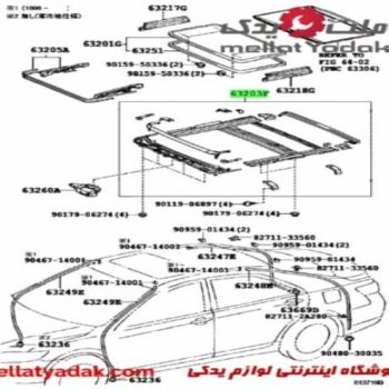 ریل سانروف کمری