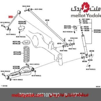 میل مندل عقب فرچونر