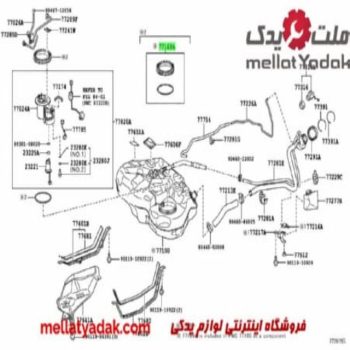 درب بالای پمپ بنزین برقی یاریس صندوقدار