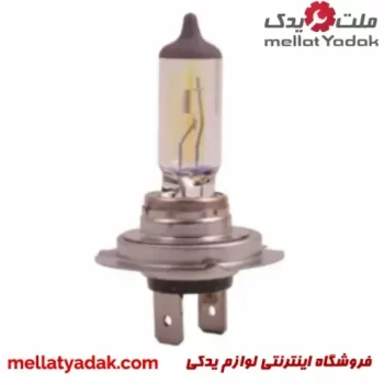 لامپ دوخار هفت رنگ فلوسر H7 55W