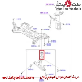 بوش گرد طبق جلو النترا ولستر