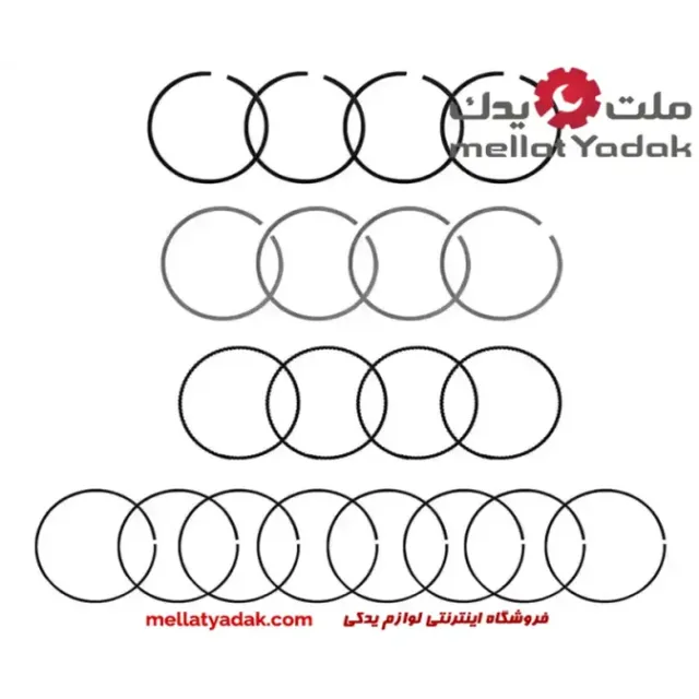 رینگ پیستون موتور استاندارد ام وی ام X33 رینگ پیستون موتور