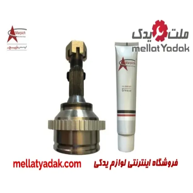 سر پلوس سمت چرخ 21 خار ABS پژو 206  گروه صنعتی مارپیچ باختر